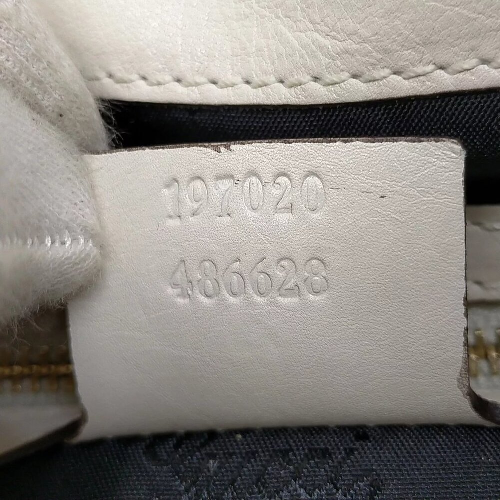 Gucci Hysteria White Satchel with Gold Accents - Picture 12 of 12